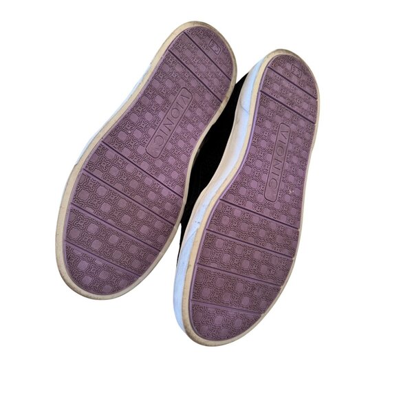 Vionic Kimmie Perferated Black Size 8.5 Sneaker Arch Comfort Suede - Picture 6 of 13